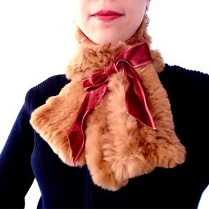 NWOT Rex Rabbit Fur Stole